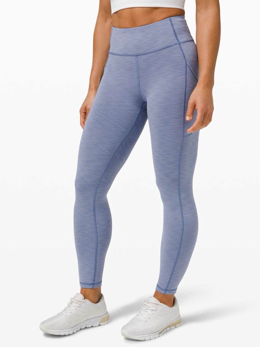 Lululemon Invigorate High-Rise Tight 25” Heathered Water Drop 4